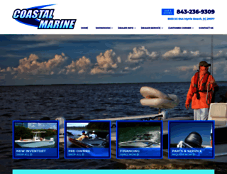 coastalmarinemb.com screenshot