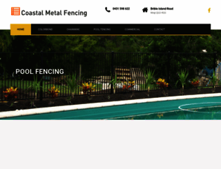 coastalmetalfencing.com.au screenshot