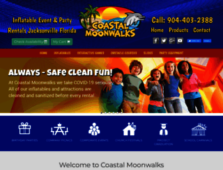 coastalmoonwalks.com screenshot
