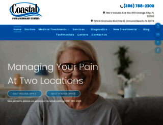 coastalpaincenter.com screenshot