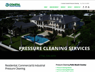 coastalpressurecleaning.com screenshot