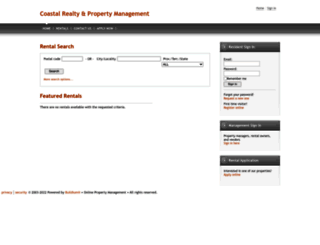 coastalpropertymanagement.managebuilding.com screenshot