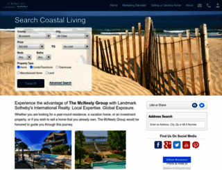 coastalrealestateexperts.realgeeks.com screenshot