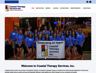 coastaltherapyservices.com screenshot