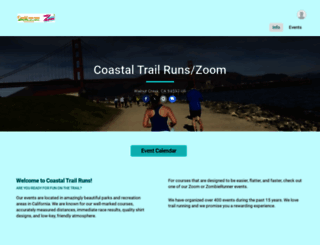 coastaltrailruns.com screenshot