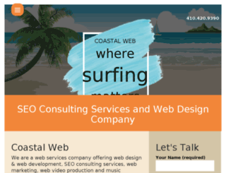coastalwebservices.net screenshot