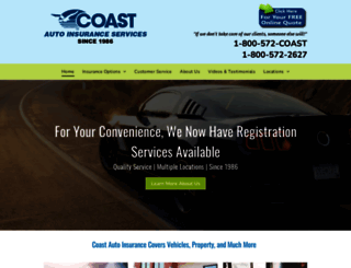 coastautoinsurance.com screenshot