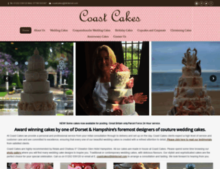 coastcakes.co.uk screenshot
