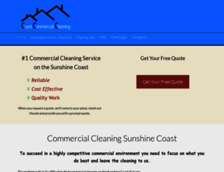 coastcommercialcleaning.com.au screenshot