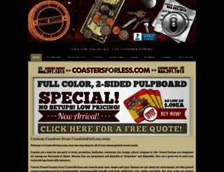 coastersforless.com screenshot