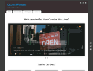 coasterwarriors.com screenshot