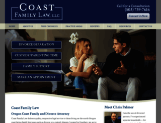 coastfamilylaw.com screenshot