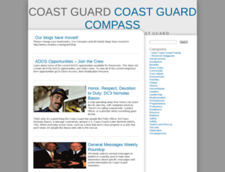 coastguard.dodlive.mil screenshot