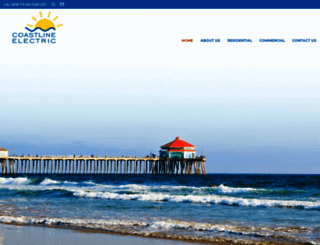 coastline-electric.com screenshot