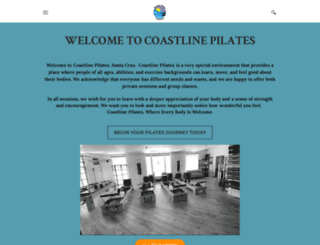 coastlinepilates.com screenshot