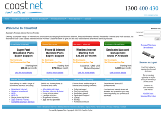 coastnet.net.au screenshot