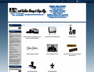 coastrubberstamp.com screenshot