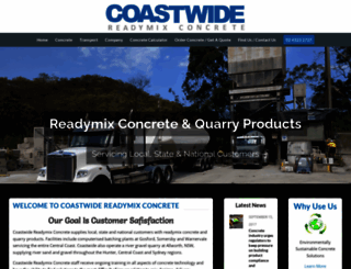 coastwideconcrete.com.au screenshot