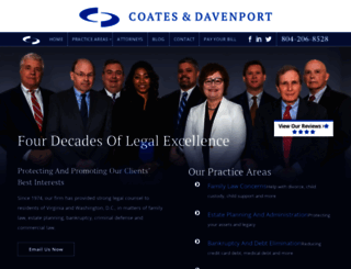 coateslaw.com screenshot