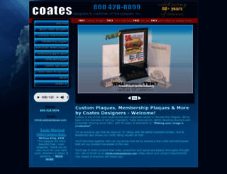 coatesplaques.com screenshot