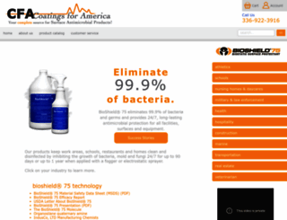 coatingsforamerica.com screenshot