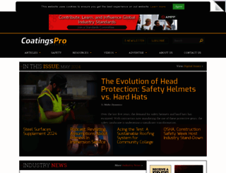 coatingspromag.com screenshot