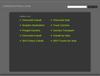 cobaltcarriers.com screenshot