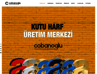cobanoglureklam.com screenshot
