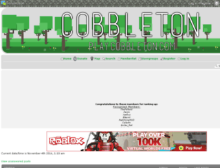cobbleton.com screenshot