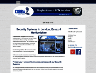 cobra-ss.co.uk screenshot