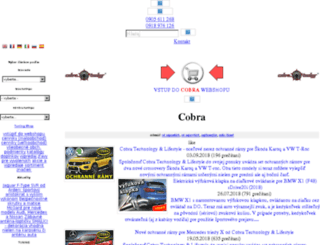 cobra.tuning.sk screenshot