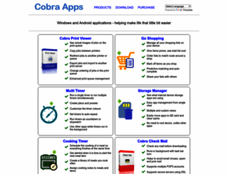 cobraapps.com screenshot