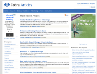 cobraarticles.com screenshot