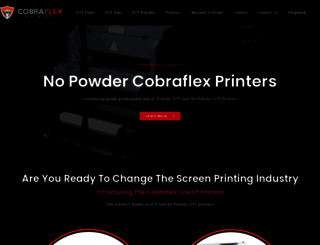 cobraflexprinters.com screenshot
