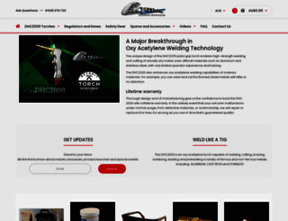cobratorches.com.au screenshot