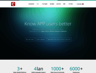 cobub.com screenshot