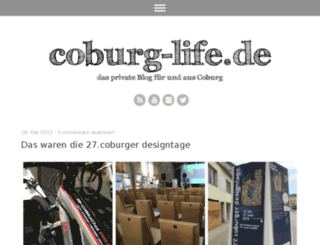 coburg-life.de screenshot