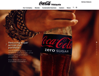 coca-cola.com.my screenshot