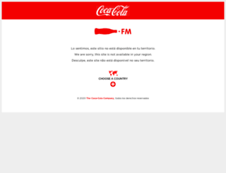 coca-cola.fm screenshot
