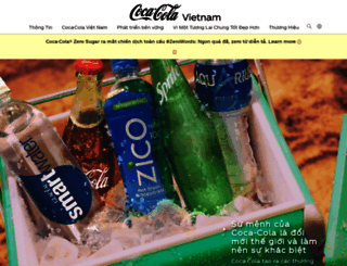 coca-cola.vn screenshot