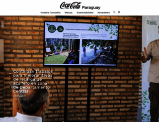 coca-coladeparaguay.com.py screenshot