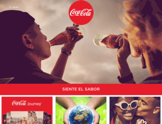 coca-colalight.com.ve screenshot