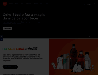 cocacola.com.br screenshot