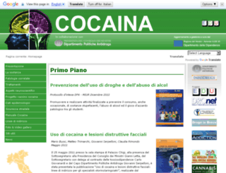 cocaina.dronet.org screenshot