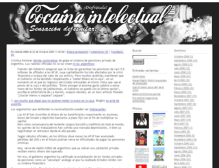 cocaina.redliberal.com screenshot