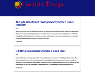 cocatrix-design.com screenshot