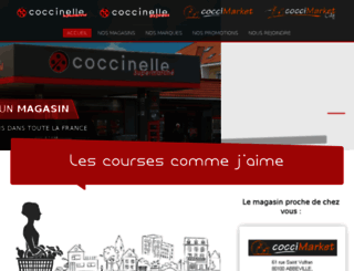 coccinelle.fr screenshot