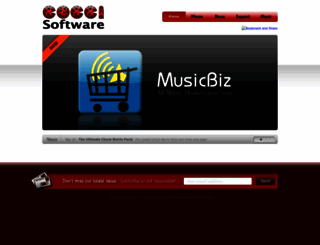 coccisoftware.com screenshot