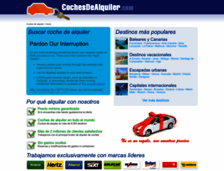 cochesdealquiler.com screenshot