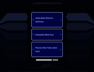 cocheselectricosnet.com screenshot